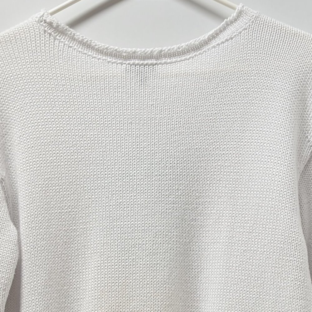 Talbots Open Neck Pullover - Pineapple - image 8